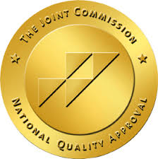 Joint Commission logo in gold